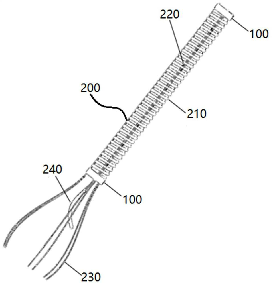 Flexible driving structure, flexible driver and driving system