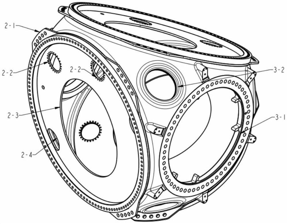 Hub assembly for wind driven generator and manufacturing method of wind driven generator