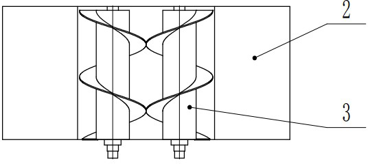 Small-line-spacing corn harvester header