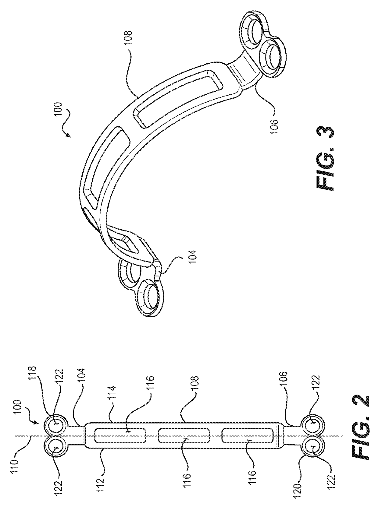 Lamina plate assembly