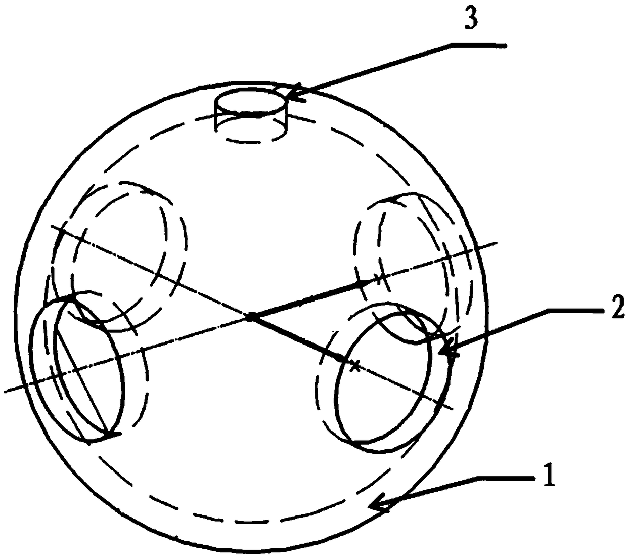 Spherical air chamber