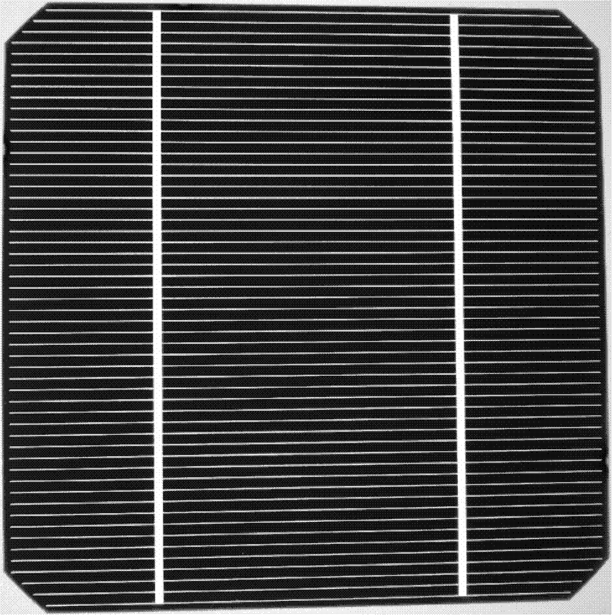 Improved method for preparing silicon nitride anti-reflecting film of crystalline silicon solar cell