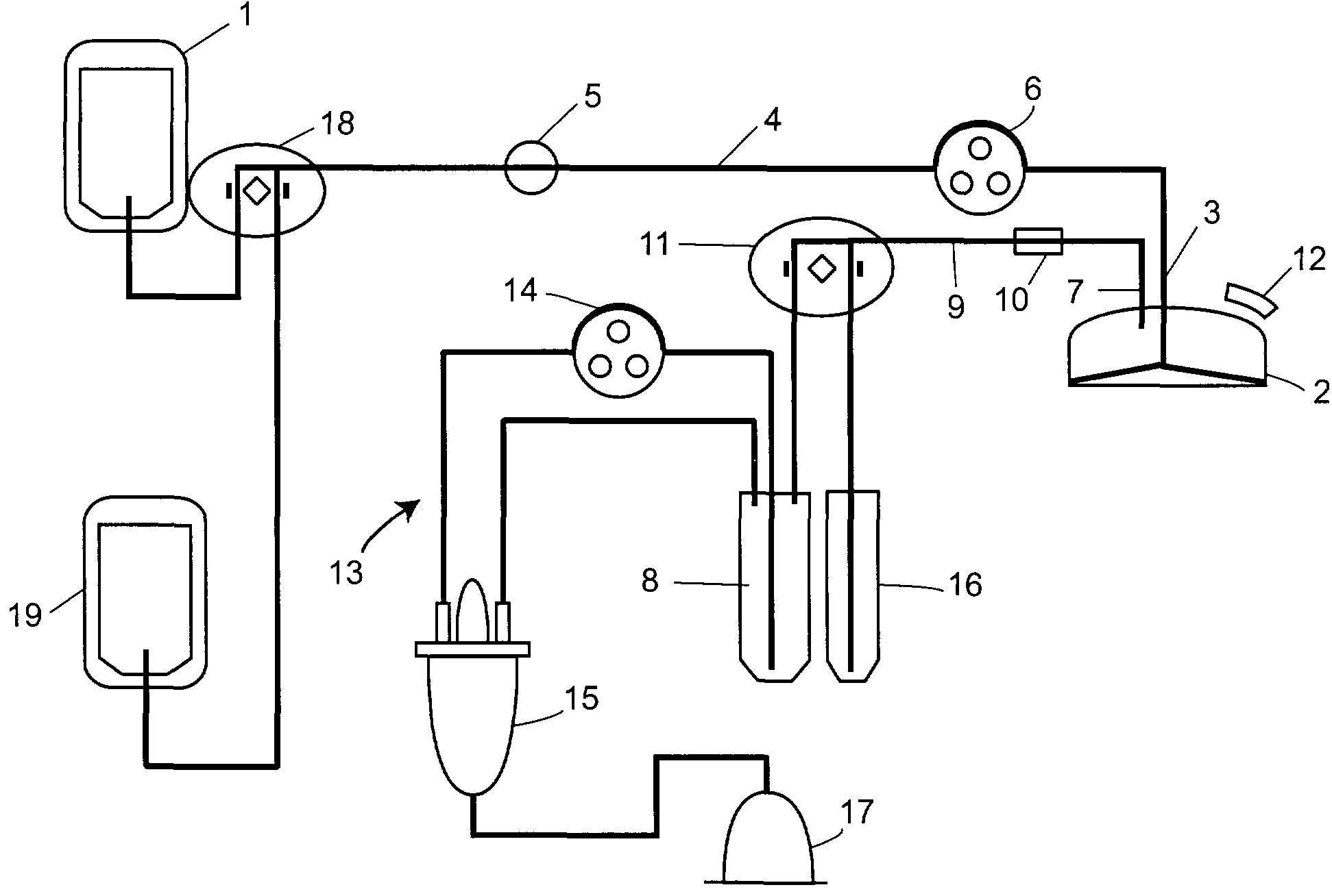 Blood separation and concentration system