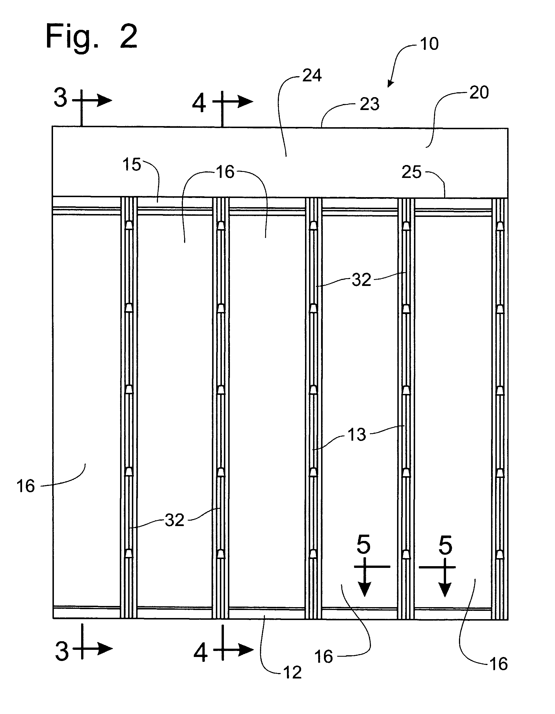 Pre-cast concrete wall with truss ledge