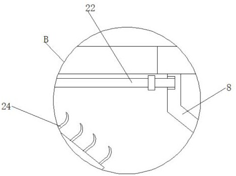 Corn peeling equipment for agricultural machinery