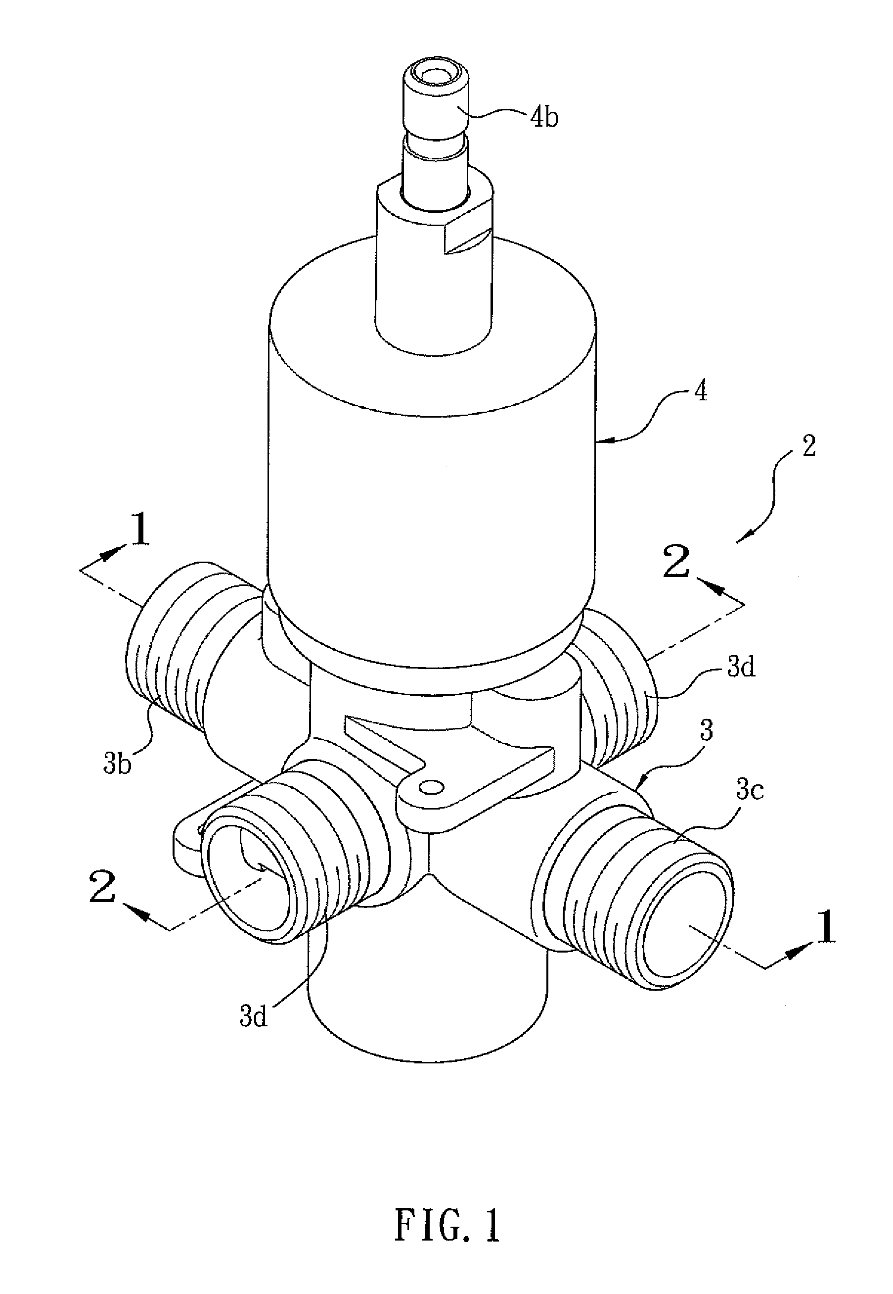 Pressure balance valve