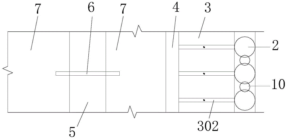 Replacing method of bottom plate of foundation pit in muddy soil layer in deep foundation pit support construction