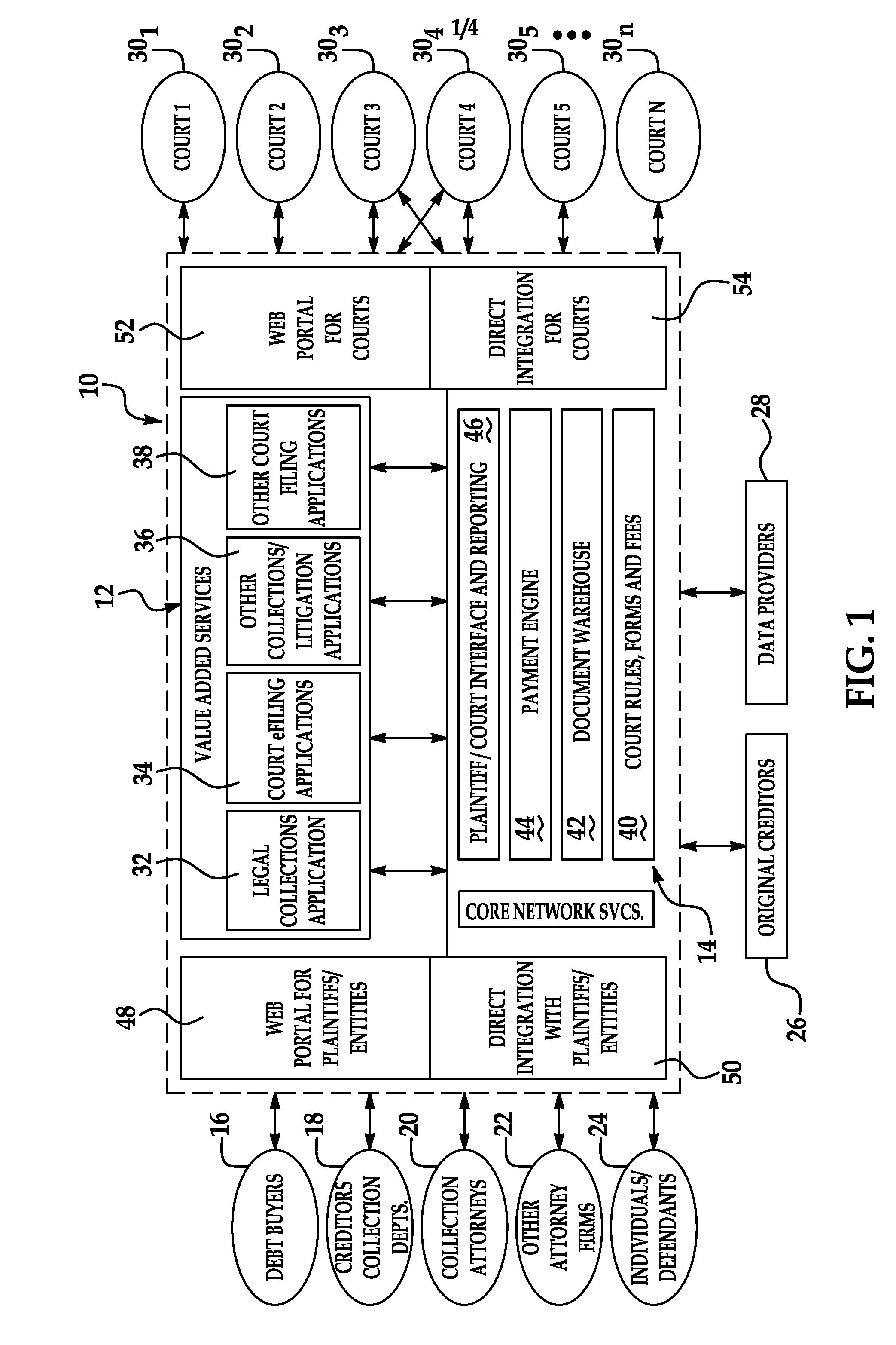 System and method for legal document authoring and electronic court filing