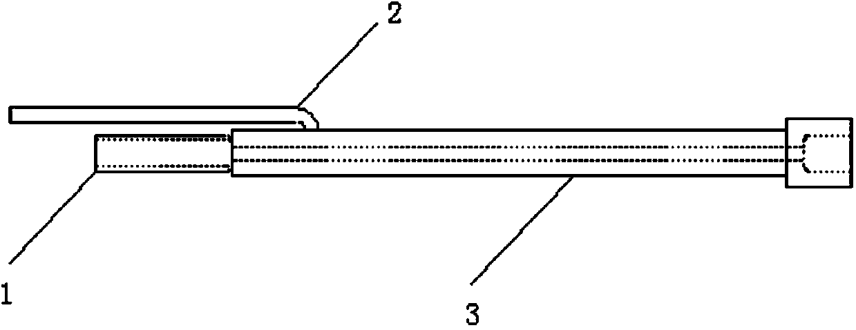 Gun nozzle device of glue gun