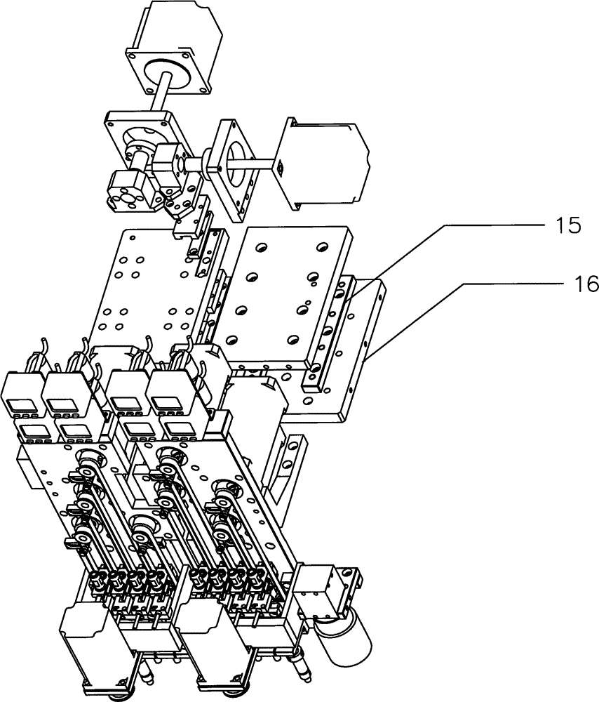 Circuit board locating device of LED chip mounter and mounting method thereof