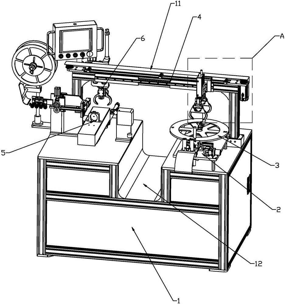 Strip soft material segmented strapping equipment