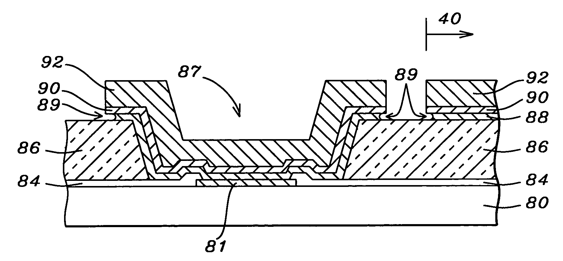 Post passivation interconnection process and structures