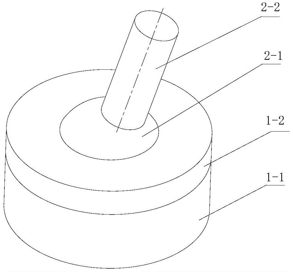 Precision spherical hinge joint gap detection method based on spherical capacitance principle