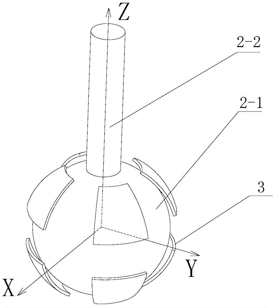 Precision spherical hinge joint gap detection method based on spherical capacitance principle