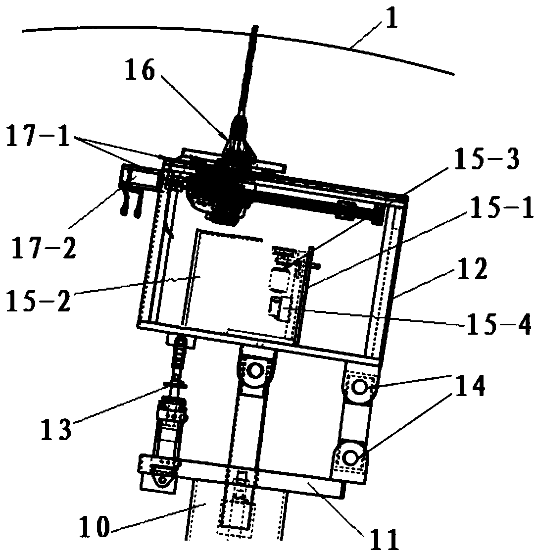 Automatic tunnel drilling machine and method