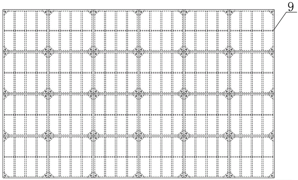 Structural system for indoor temporary rink ice surface supporting transfer and construction method thereof