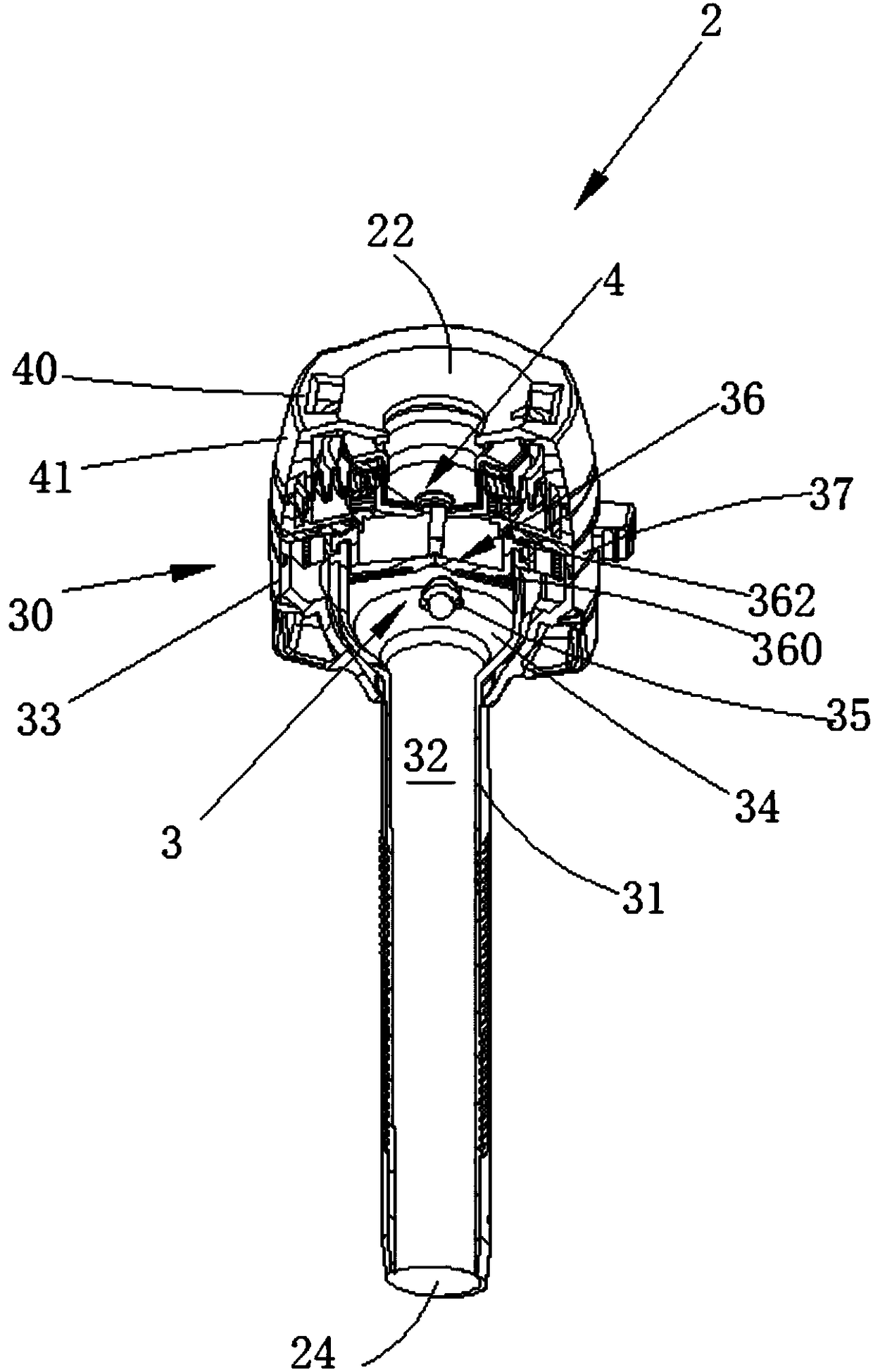 Puncturing device, sealing assembly and sealing film for puncturing device