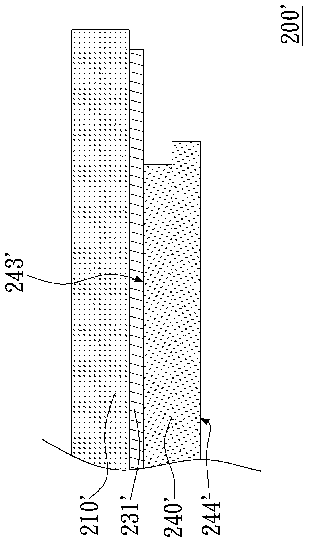 Displaying device