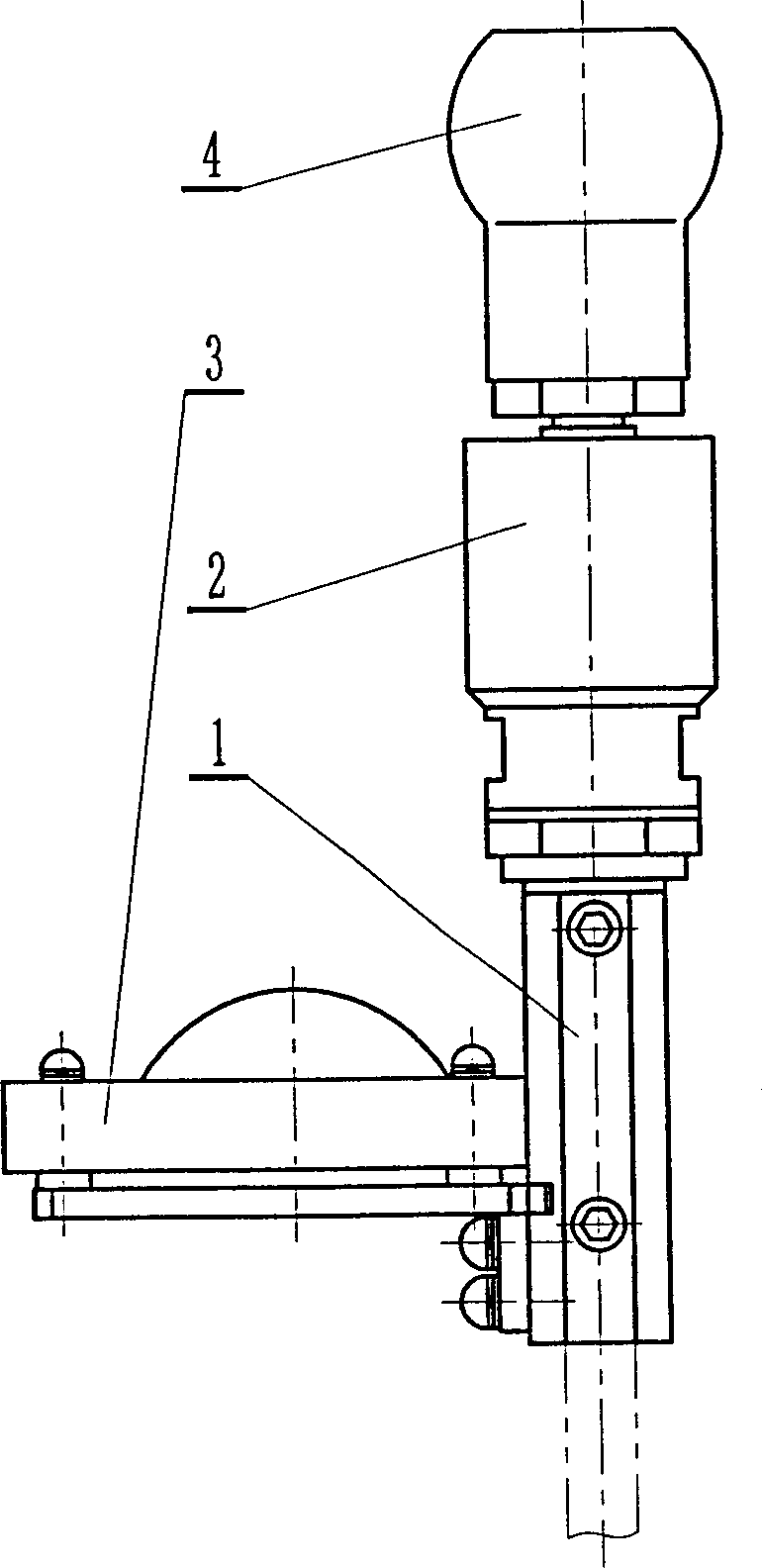 Detection apparatus for operation force on shift-handle and corresponding displacement