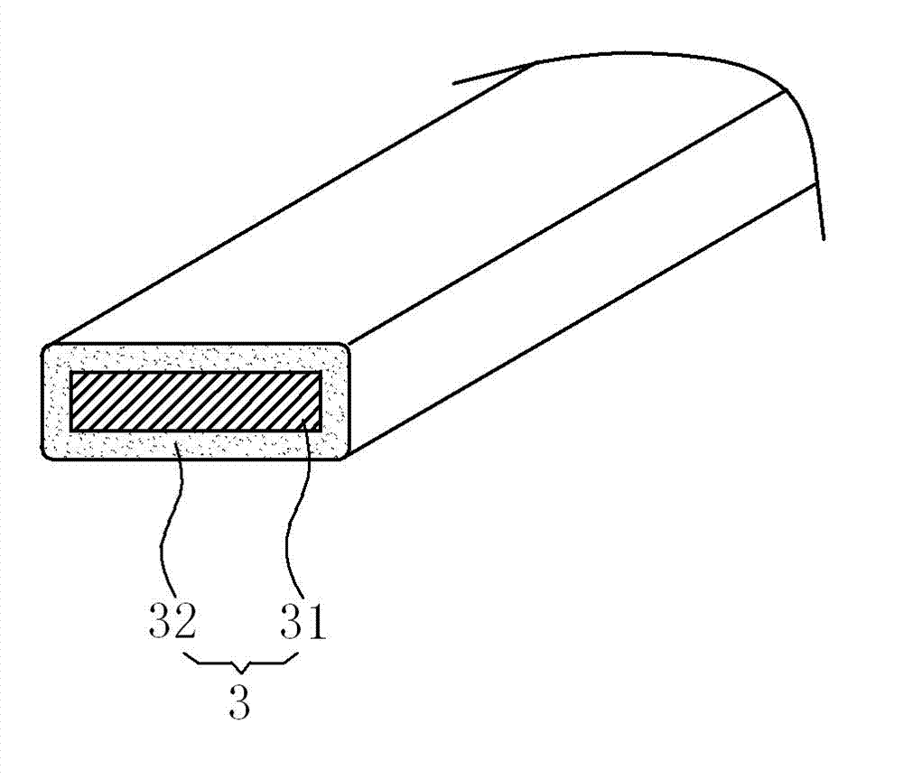 Lead provided with active solder coating and using method thereof