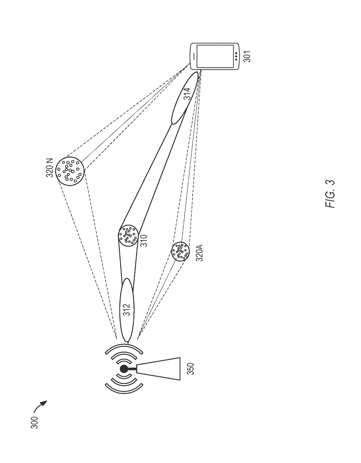 Device and method for synchronous beam switching