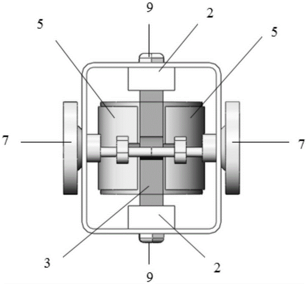 Rotary actuator based on piezoelectric crude fibers and slider-crank mechanism and actuating method thereof