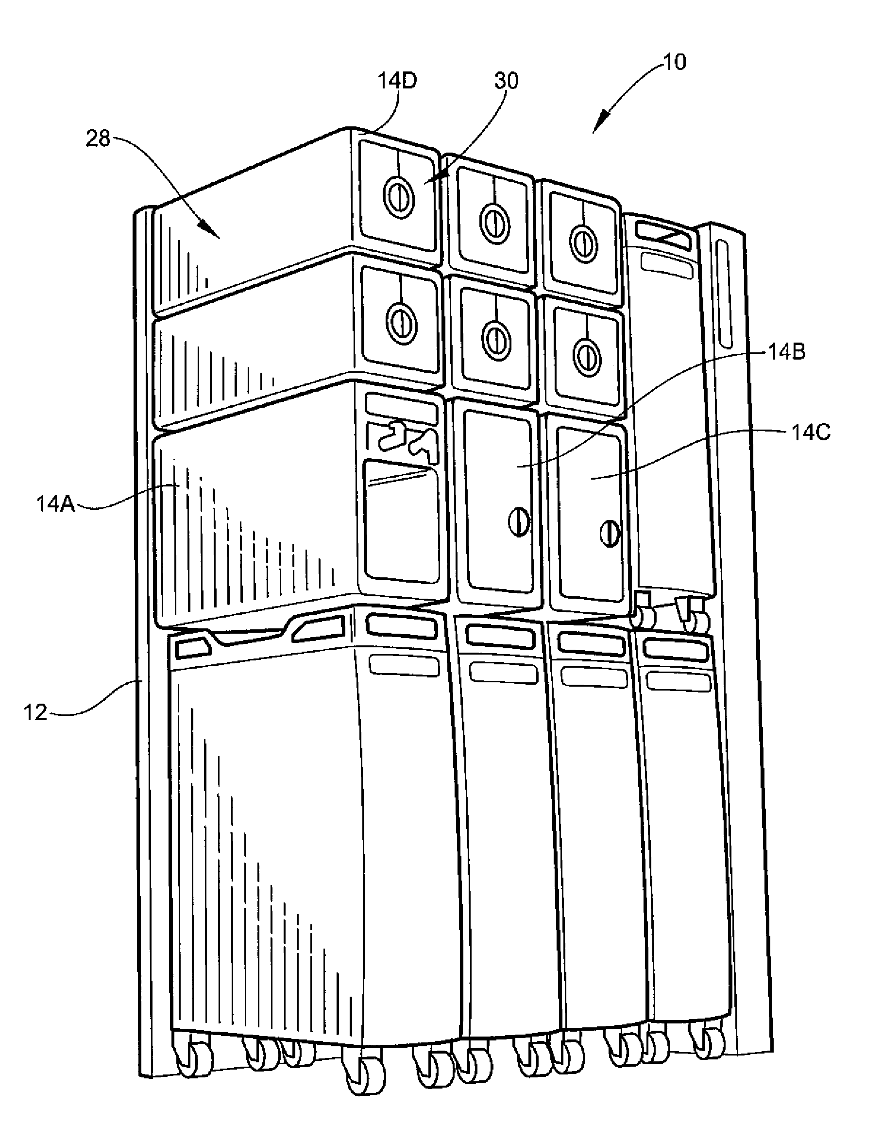 Modular integrated galley