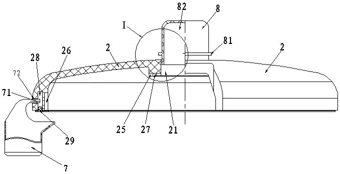 Protective energy-saving cover of cooking pressure cooker with function of collecting oil and water