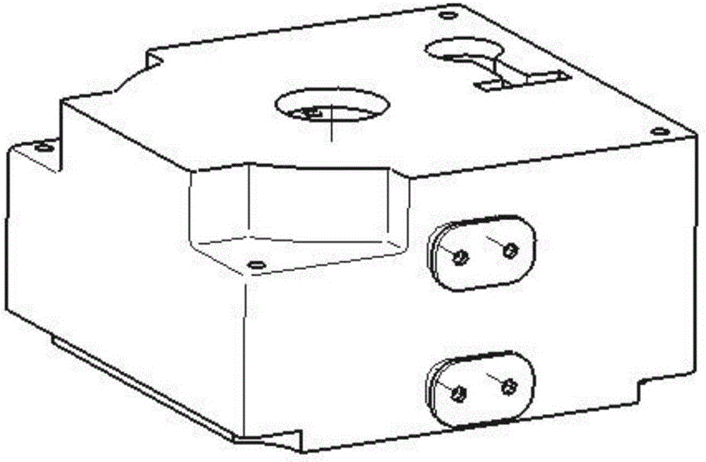 Locomotive oil inlet casing sand core and manufacturing method thereof