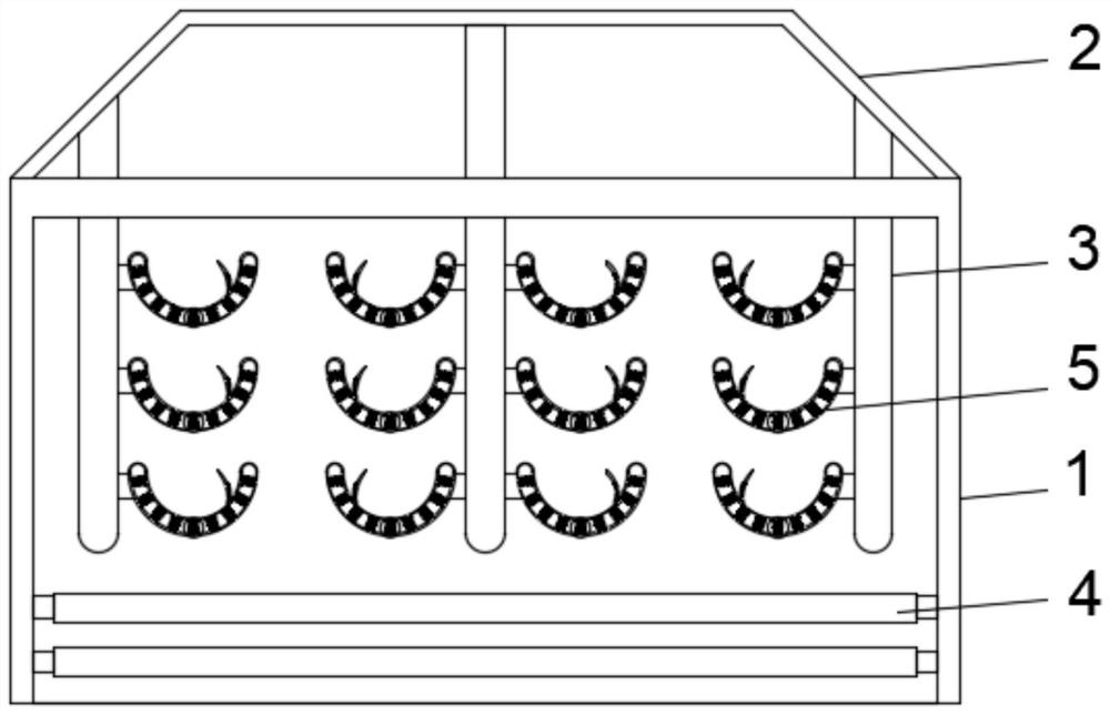 Efficient and convenient electroplating device