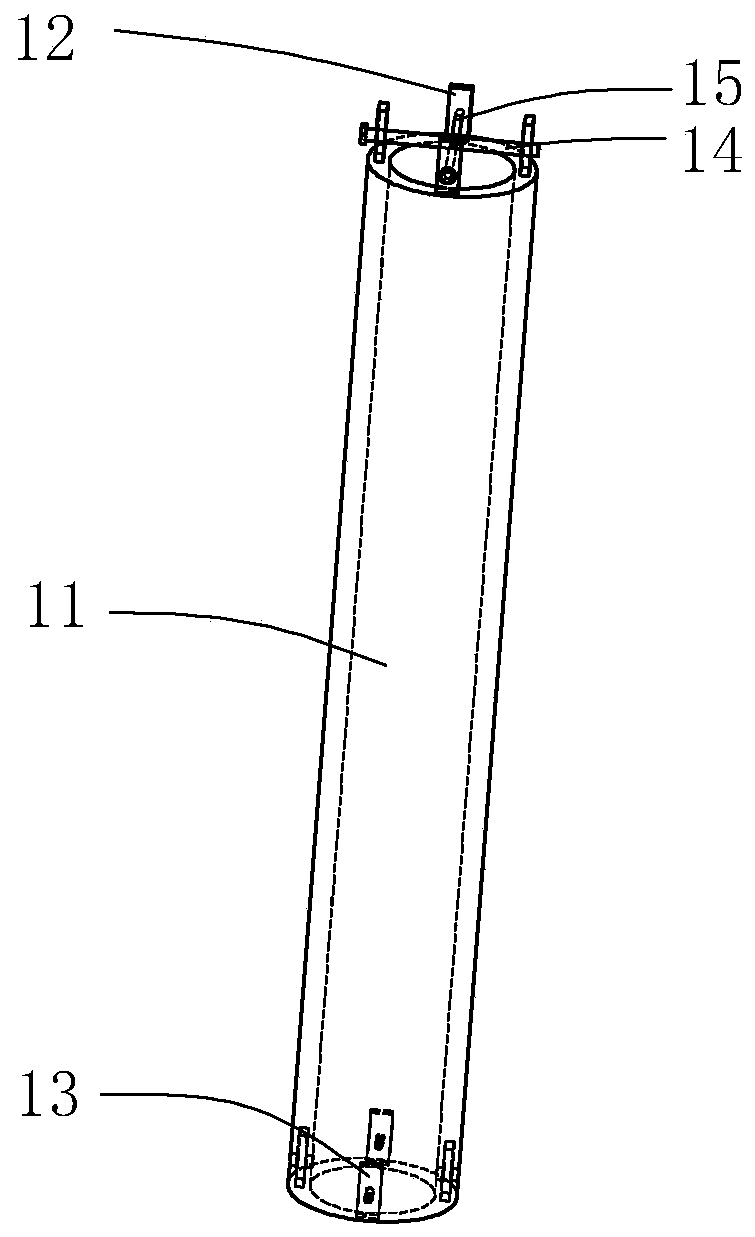 Municipal street lamp structure