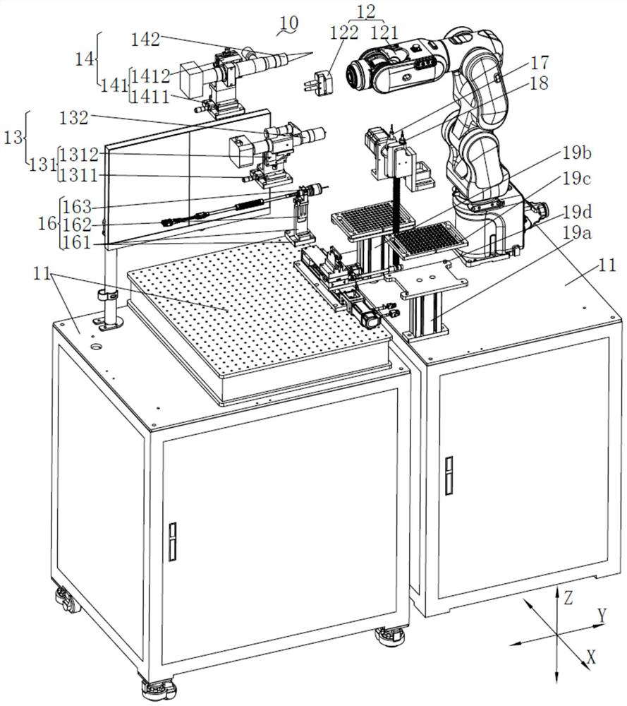 Ceramic ferrule assembly end face detection machine and end face detection method