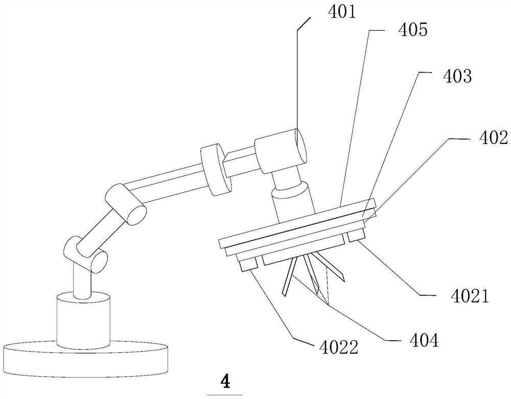 Ore sorting device and method for density estimation based on robot