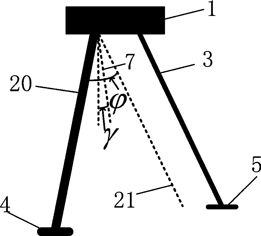 Power type walking method for biped robot