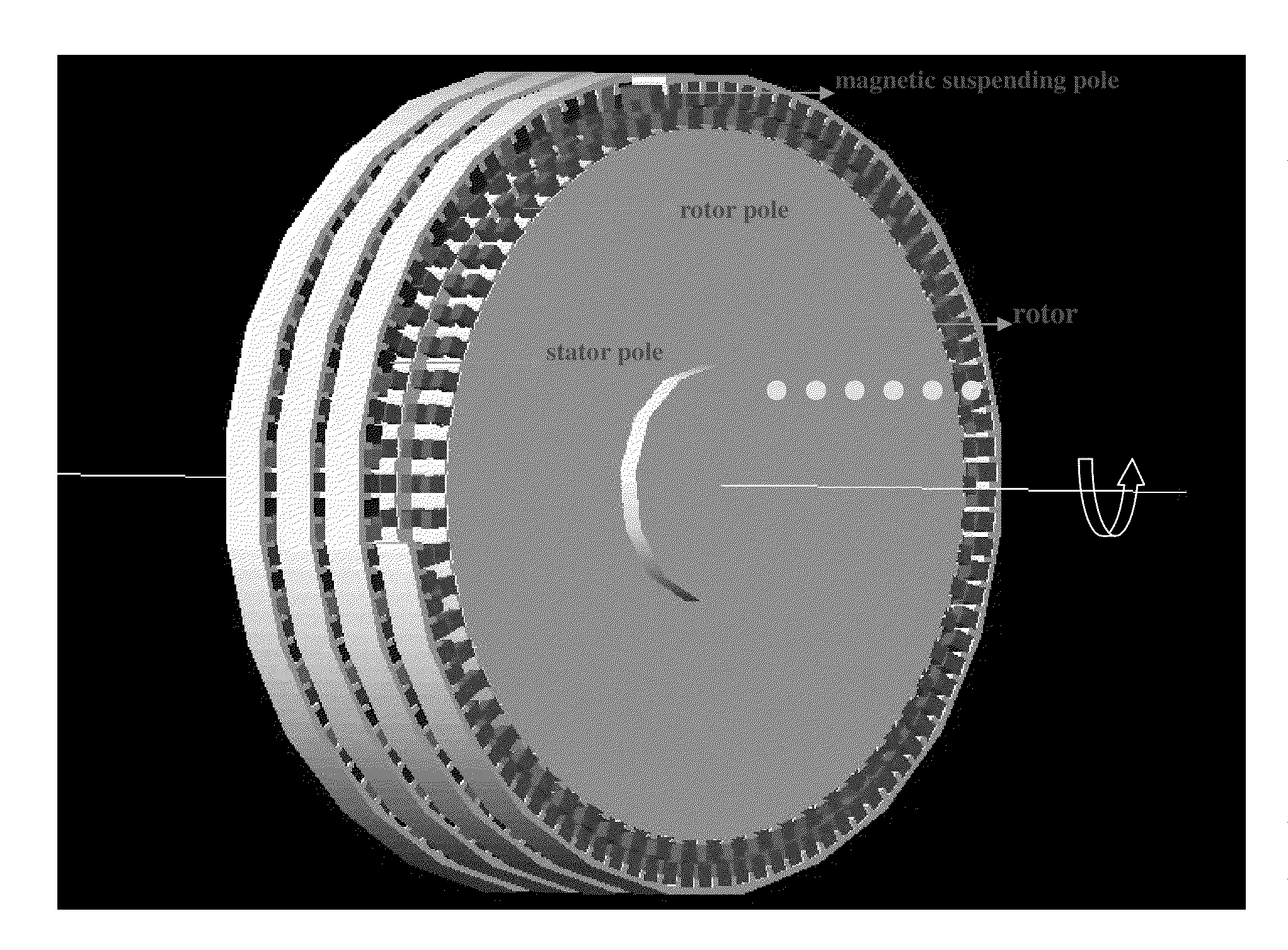 Constant frequency and locked phase generator adaptable to variable torque