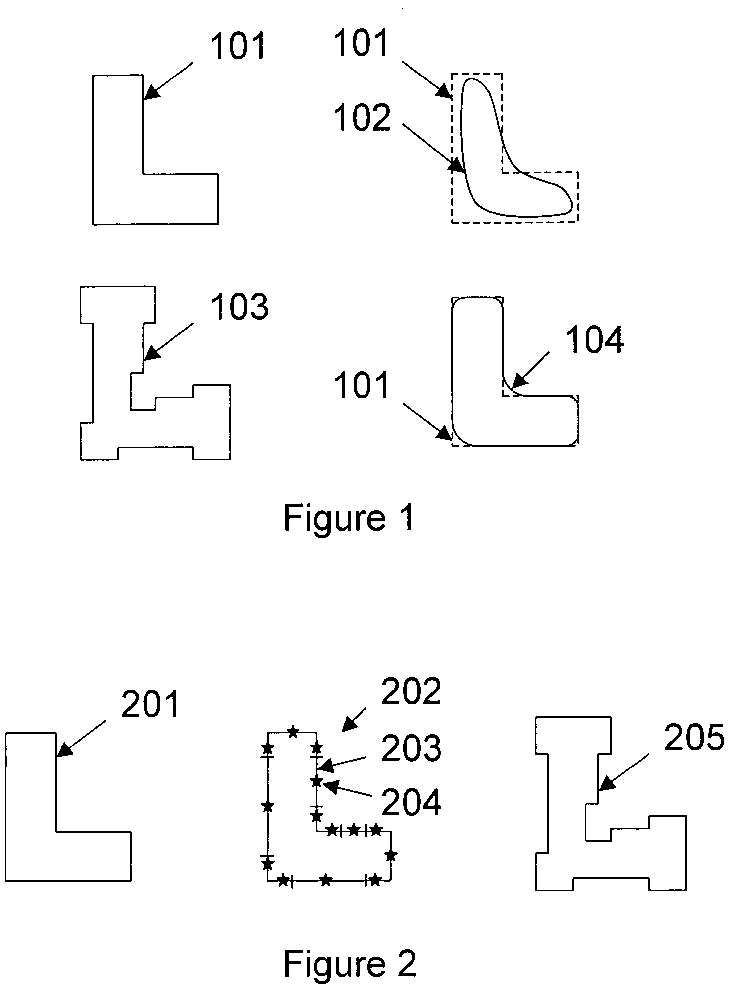 Contact or proximity printing using a magnified mask image