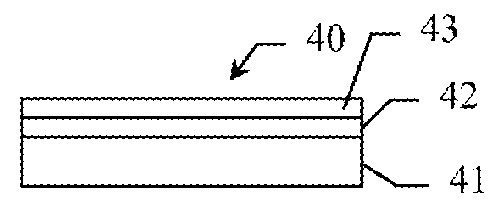 Absorbent material and solar panel using such a material