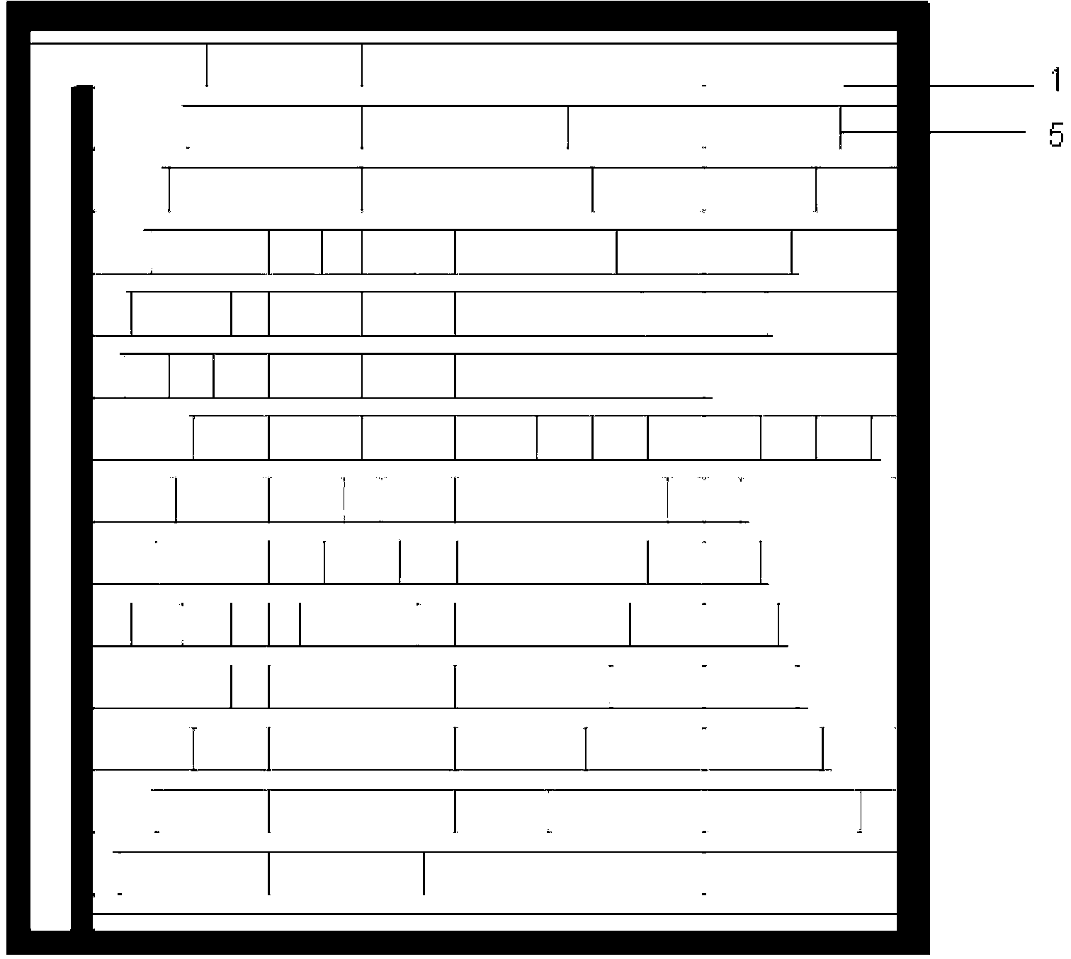 Transparent display screen and manufacture method thereof