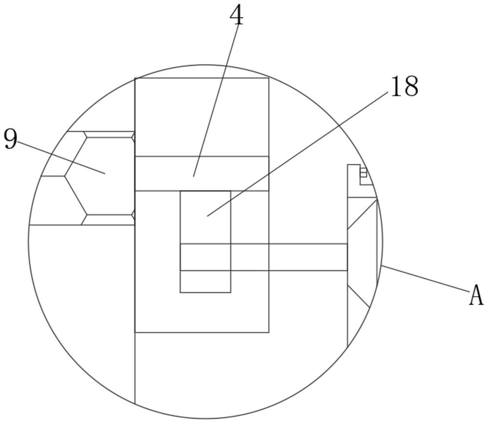 Storage and conveying device for sludge recycling reinforcing agent