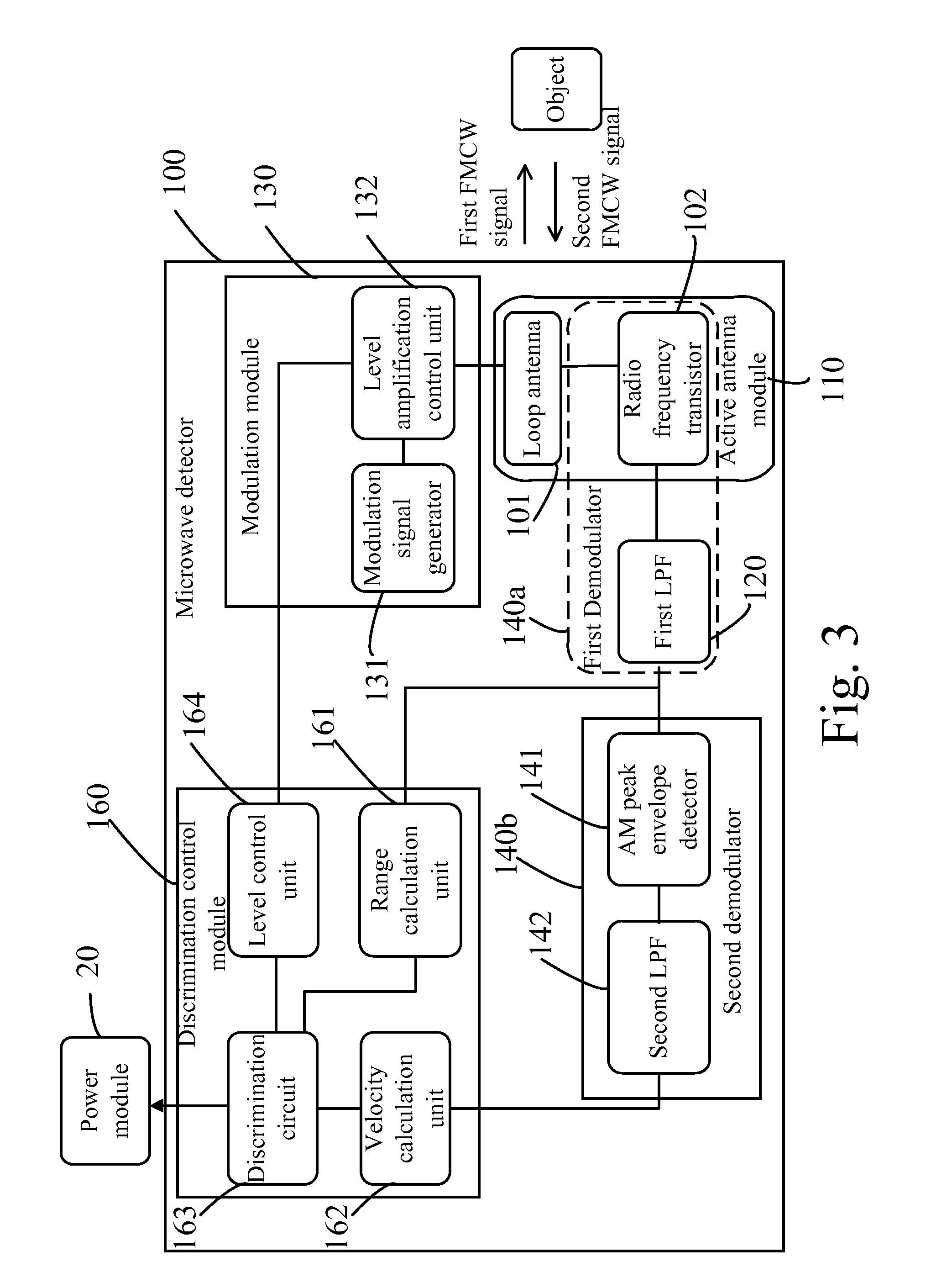 Lighting Device with Microwave Detection Function