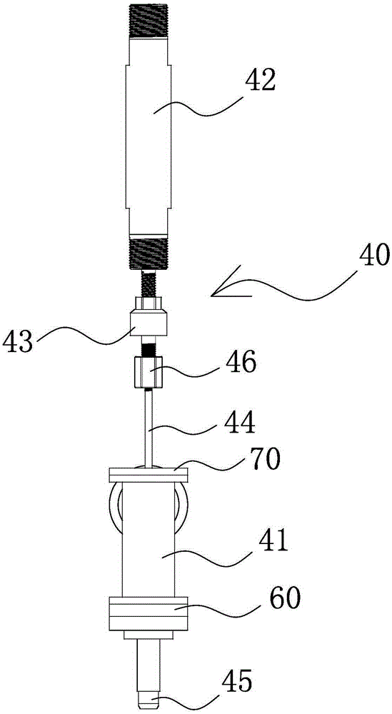 An improved battery glue injection device