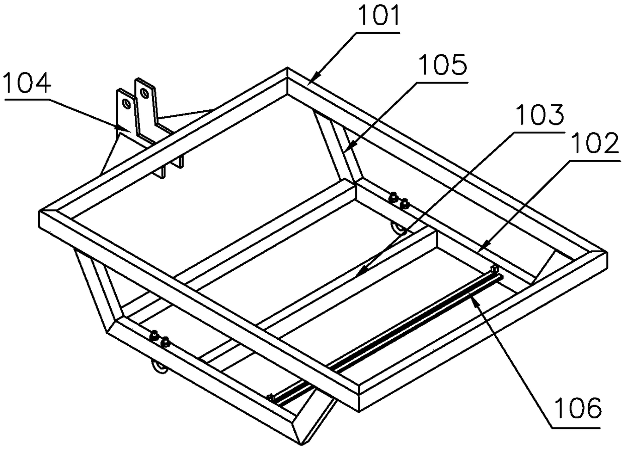 Furrow ridge film mulching device for agricultural use