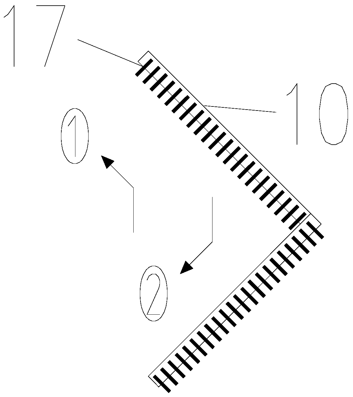 Enhanced denitrification reactor used for advanced denitrification and advanced denitrification method of reactor