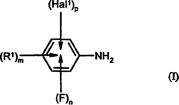 Preparation of fluorinated anilines