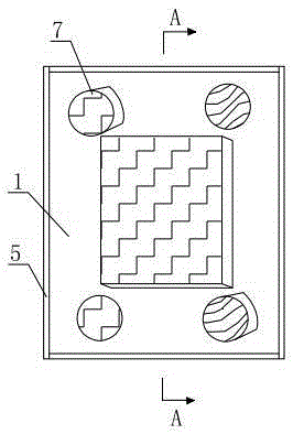 Magnetic three-dimensional laminated board