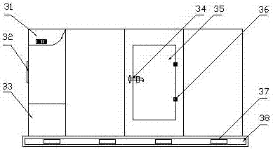 Inner-finned heat exchange tube, condenser and moving cold store