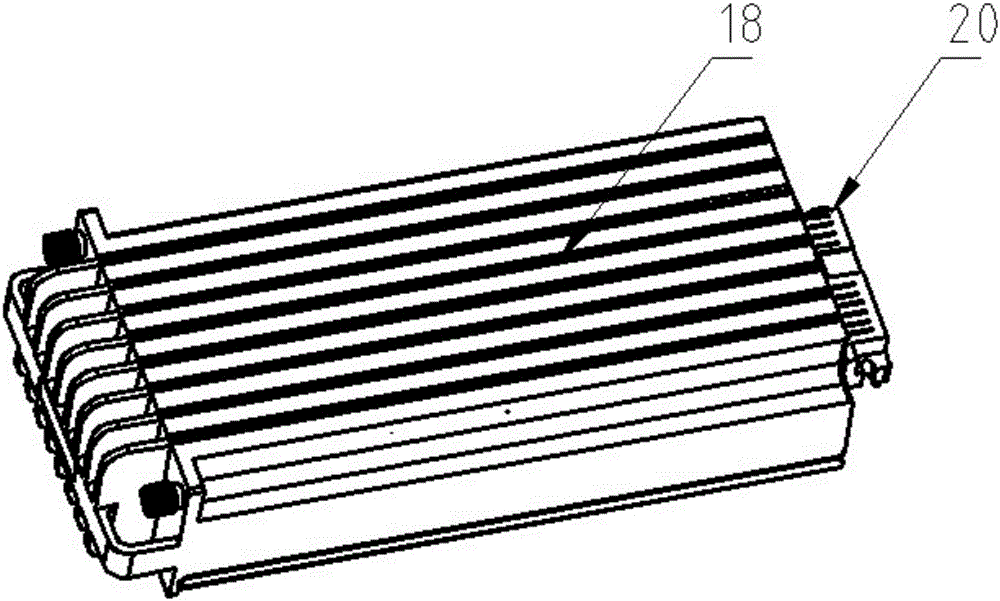 Plug-in heat dissipation power module