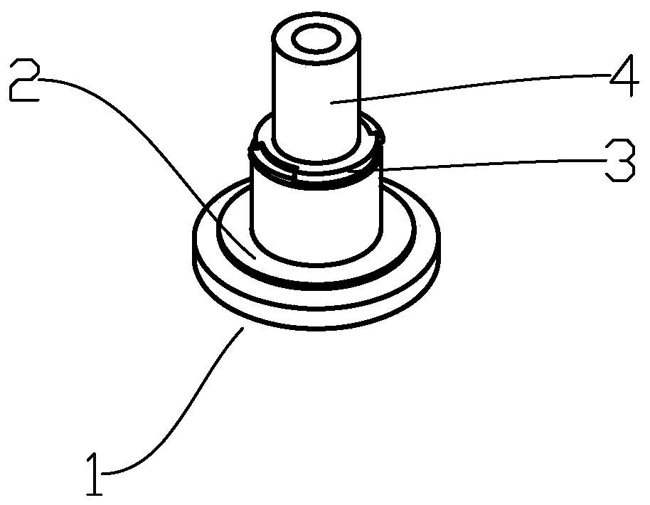 Production process of stretching device