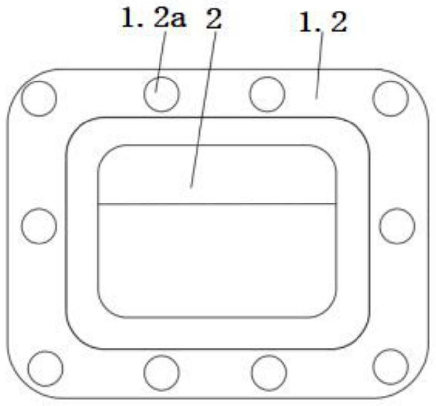 Window structure and pressure-bearing house