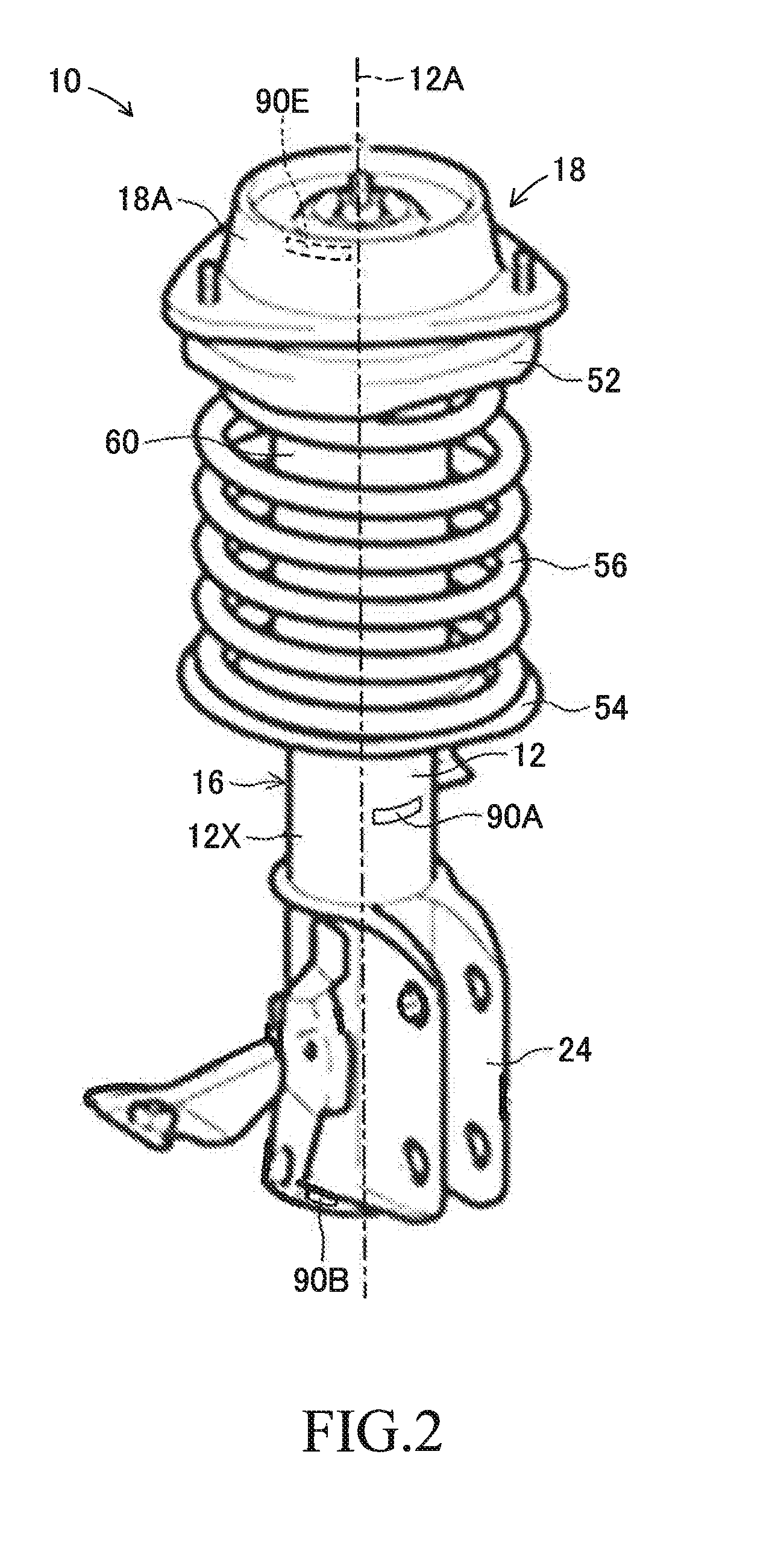 Damping force generation device for vehicle